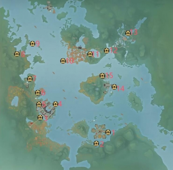 诛仙世界琅嬛百景15个观景点位置详解