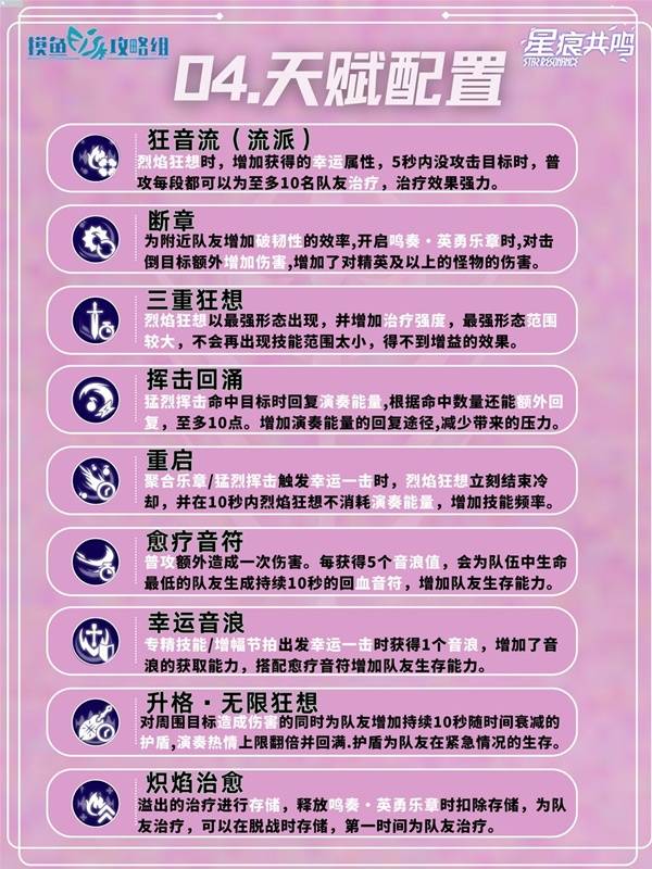 《星痕共鸣》灵魂乐手狂音流玩法攻略：伤害与治疗的完美平衡(图6)