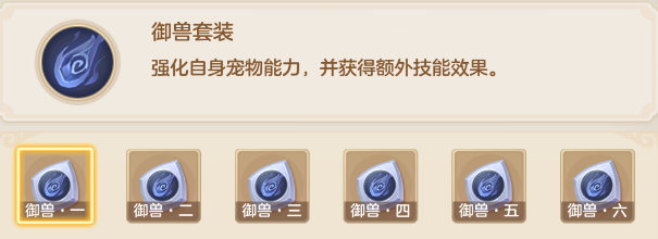 梦想世界：长风问剑录御兽器灵效果图鉴