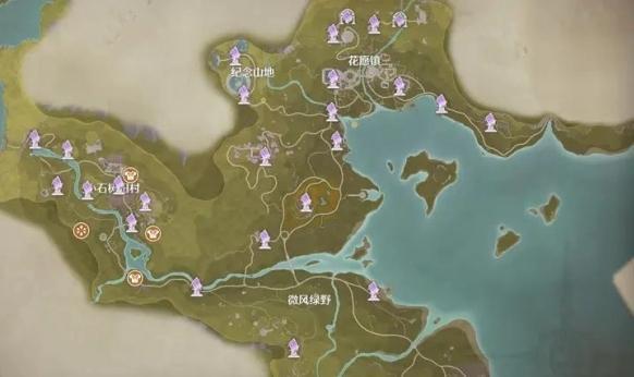 无限暖暖流转之柱传送点位置大全及图解(图2)