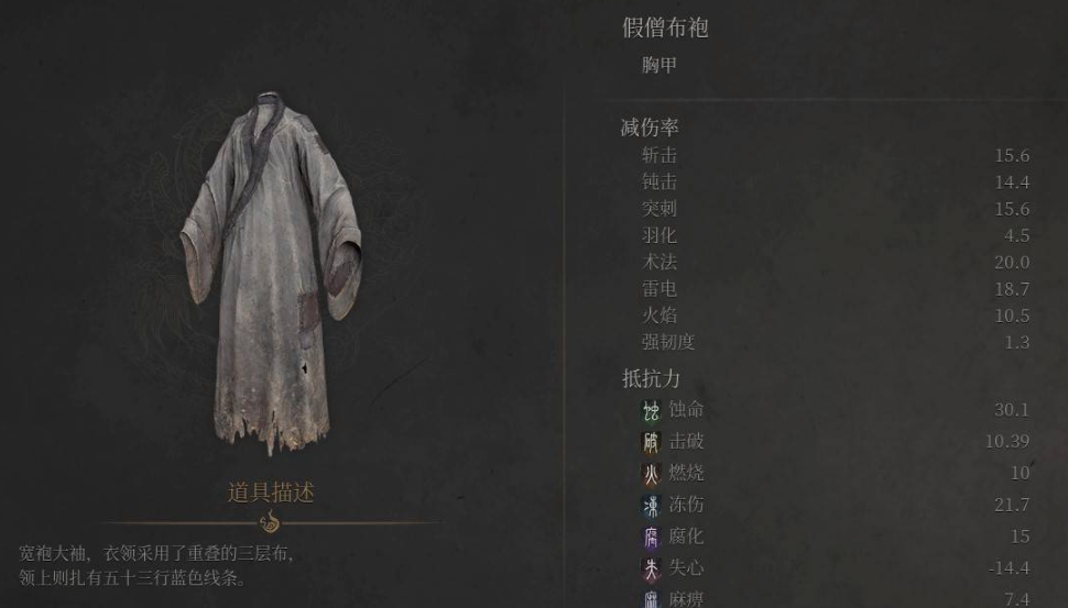 【明末渊虚之羽】假僧套装获取与装备详情(图2)