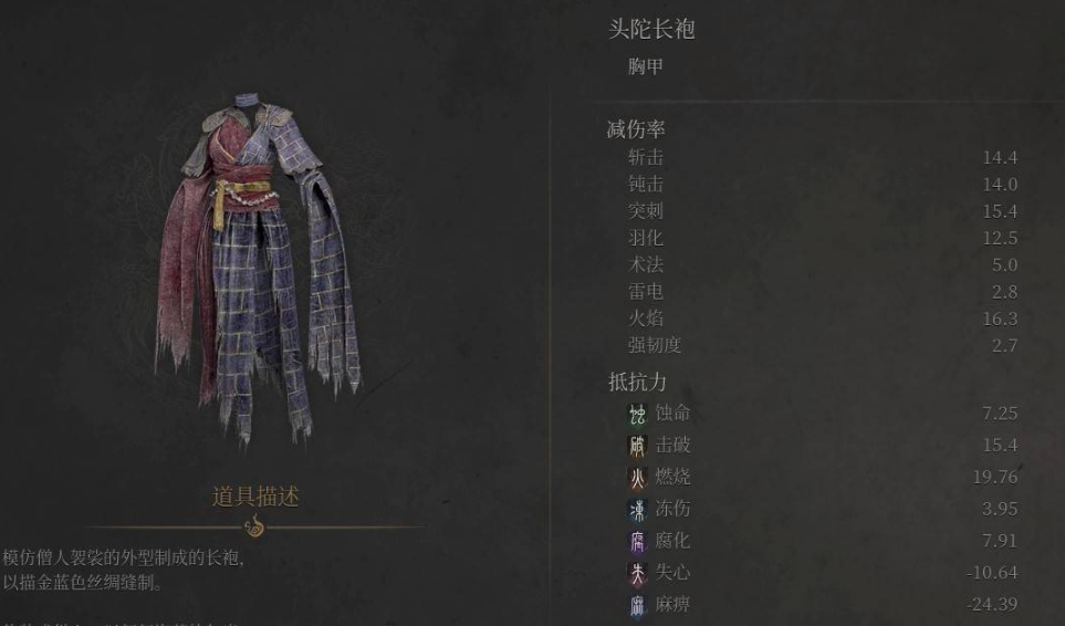 《明末渊虚之羽》头陀套装获取与解析(图2)