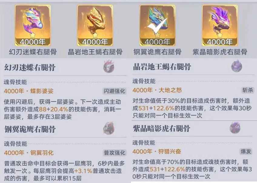 《斗罗大陆:猎魂世界》强敌再临魂骨祈愿选择攻略(图5)