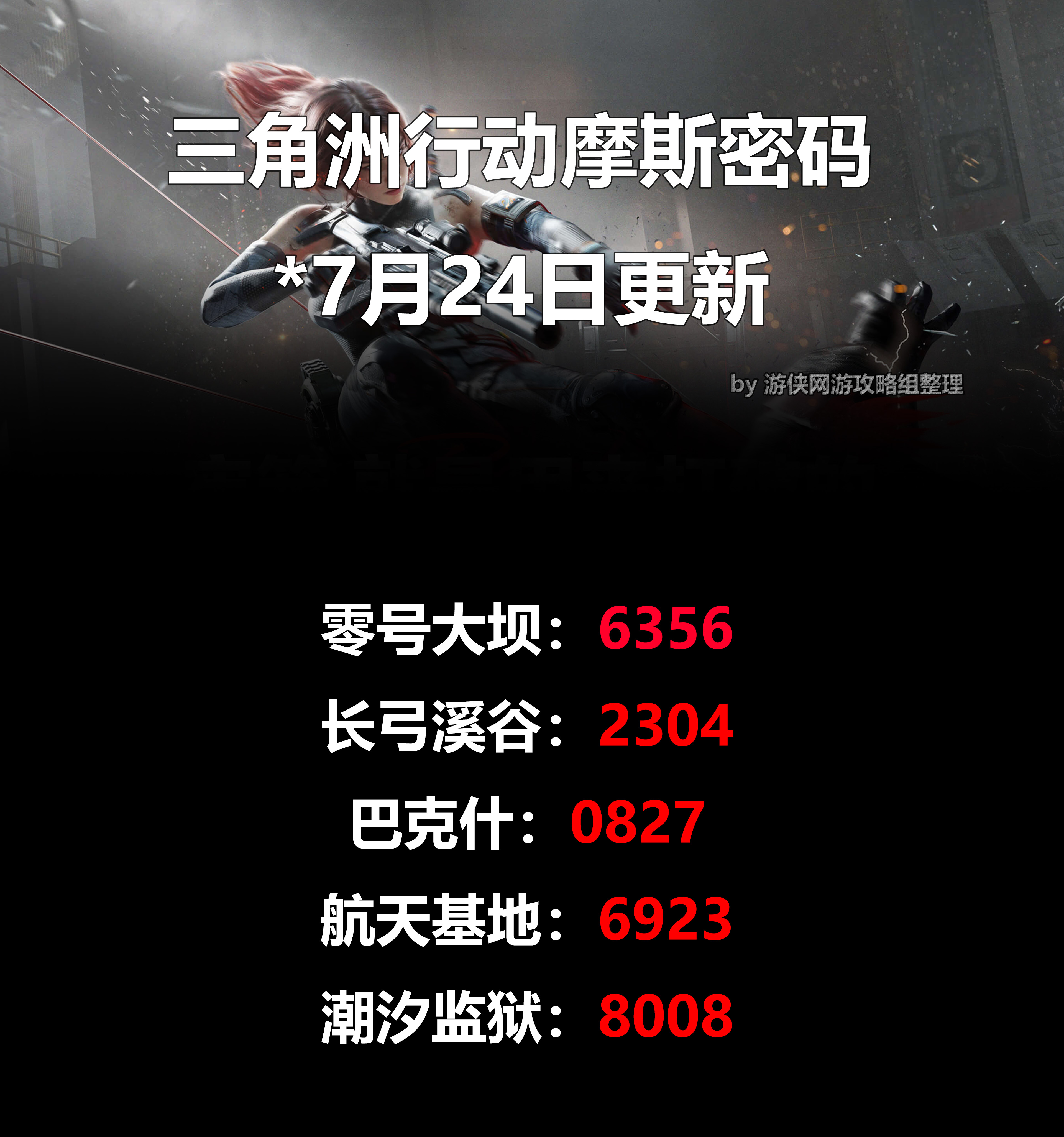 【三角洲行动】2025.7.24摩斯密码与地图位置详解