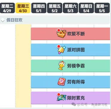 曙光重临五一活动玩法奖励一览(图1)