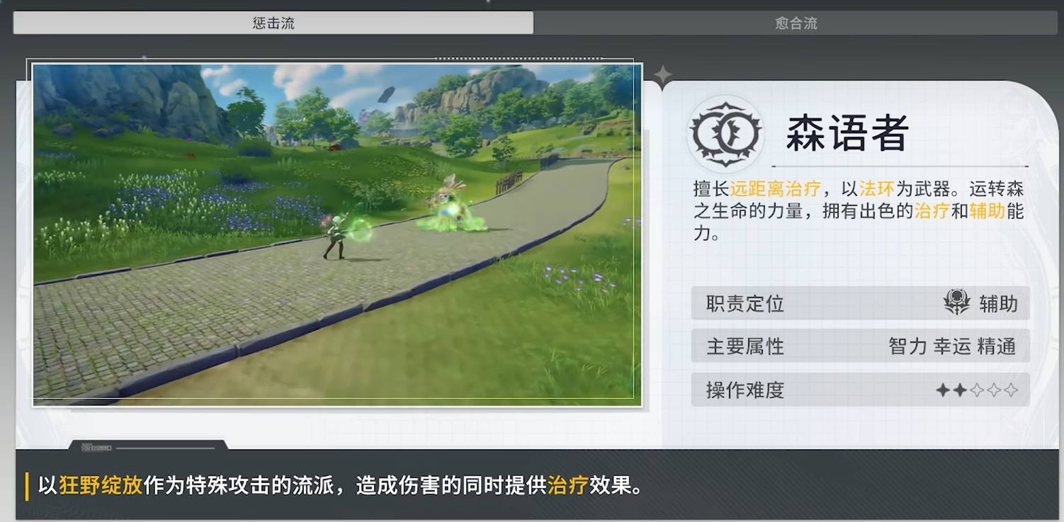 星痕共鸣森语者天赋加点全攻略：惩击流与愈合流深度解析