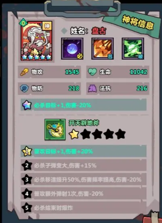 《妖怪金手指》盘古阵容搭配全攻略(图3)