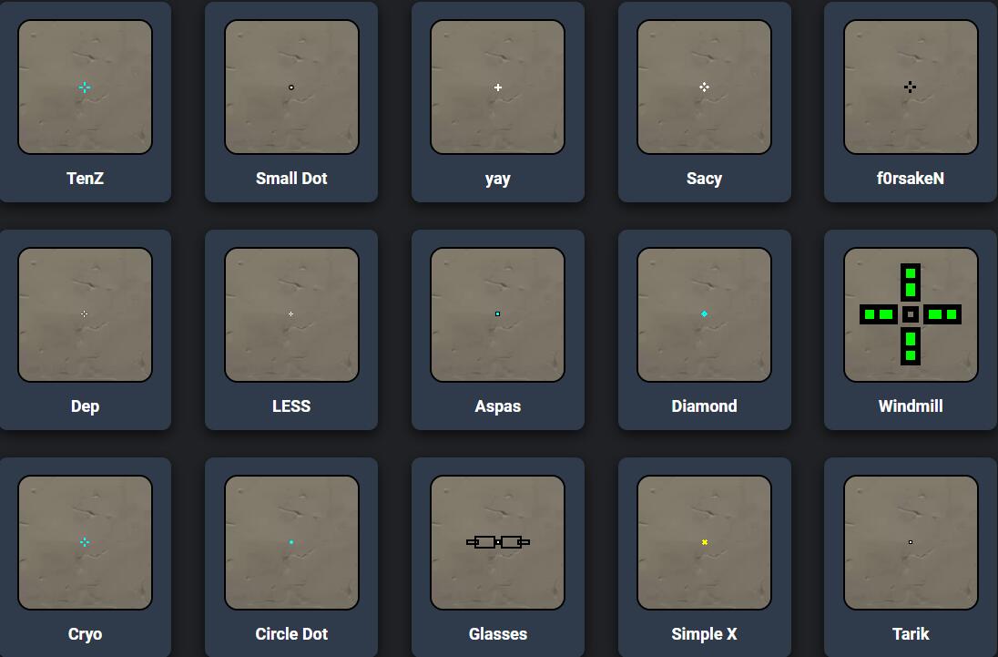 《无畏契约》VCRDB准星网站使用指南