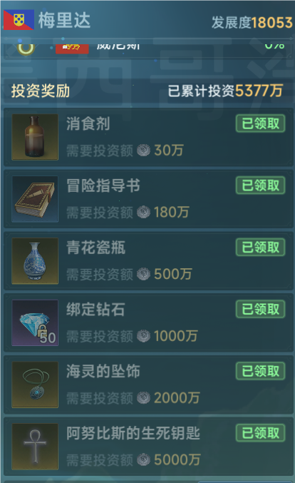 《大航海时代传说》背包扩容与港口投资指南(图1)