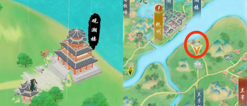 华夏千秋江南越州建筑隐藏奖励获取指南