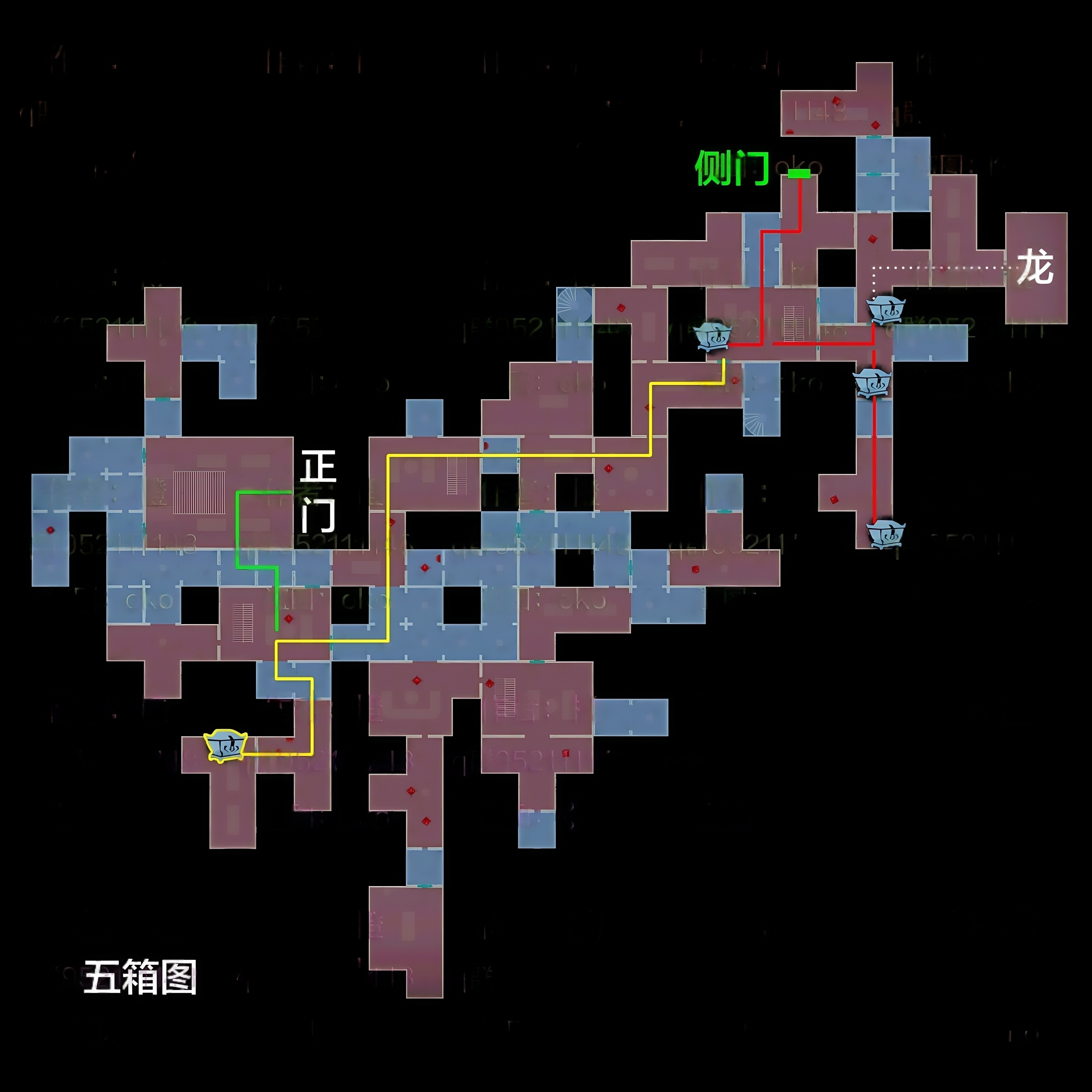 超自然行动组精绝古城极限┣型全地图小抄(图1)