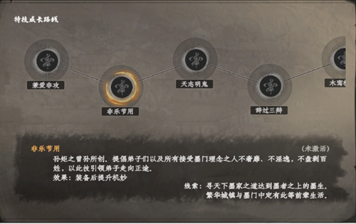 《下一站江湖2》墨学提升全解析:从身份解锁到实战应用(图2) 《下一站江湖2》墨学提升全解析:从身份解锁到实战应用(图2)