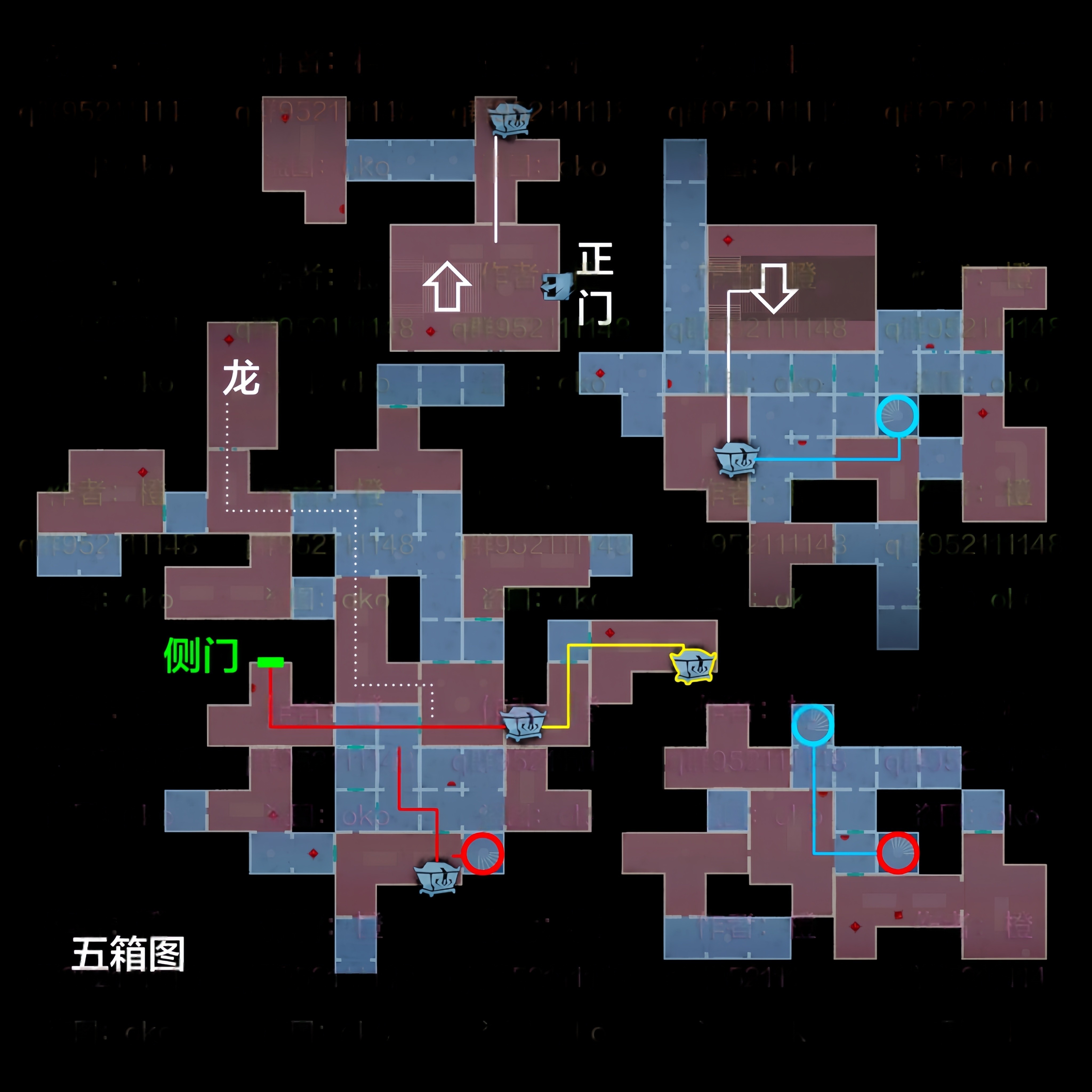 超自然行动组精绝古城极限┻型地图小抄(图2)