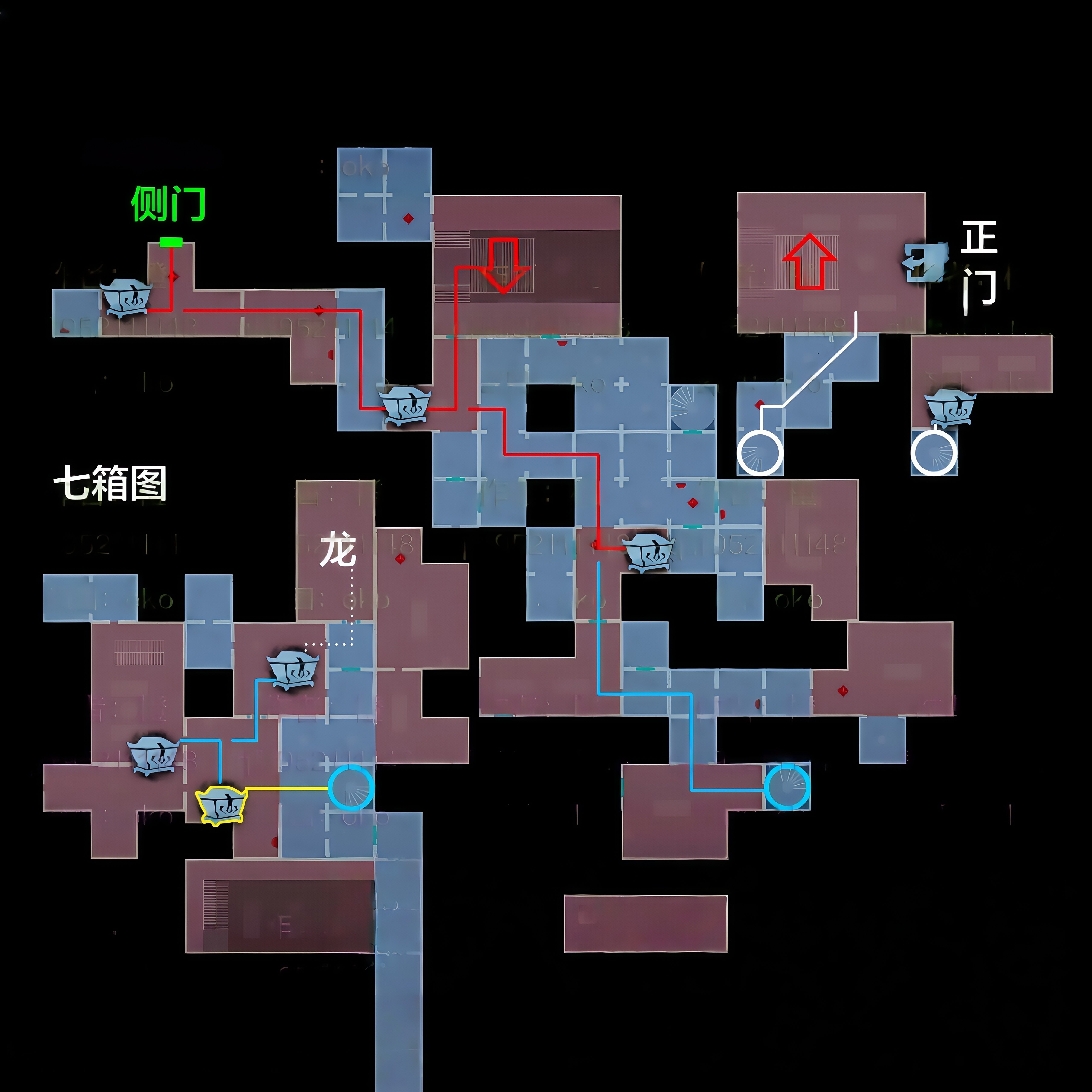 超自然行动组精绝古城极限┻型地图小抄