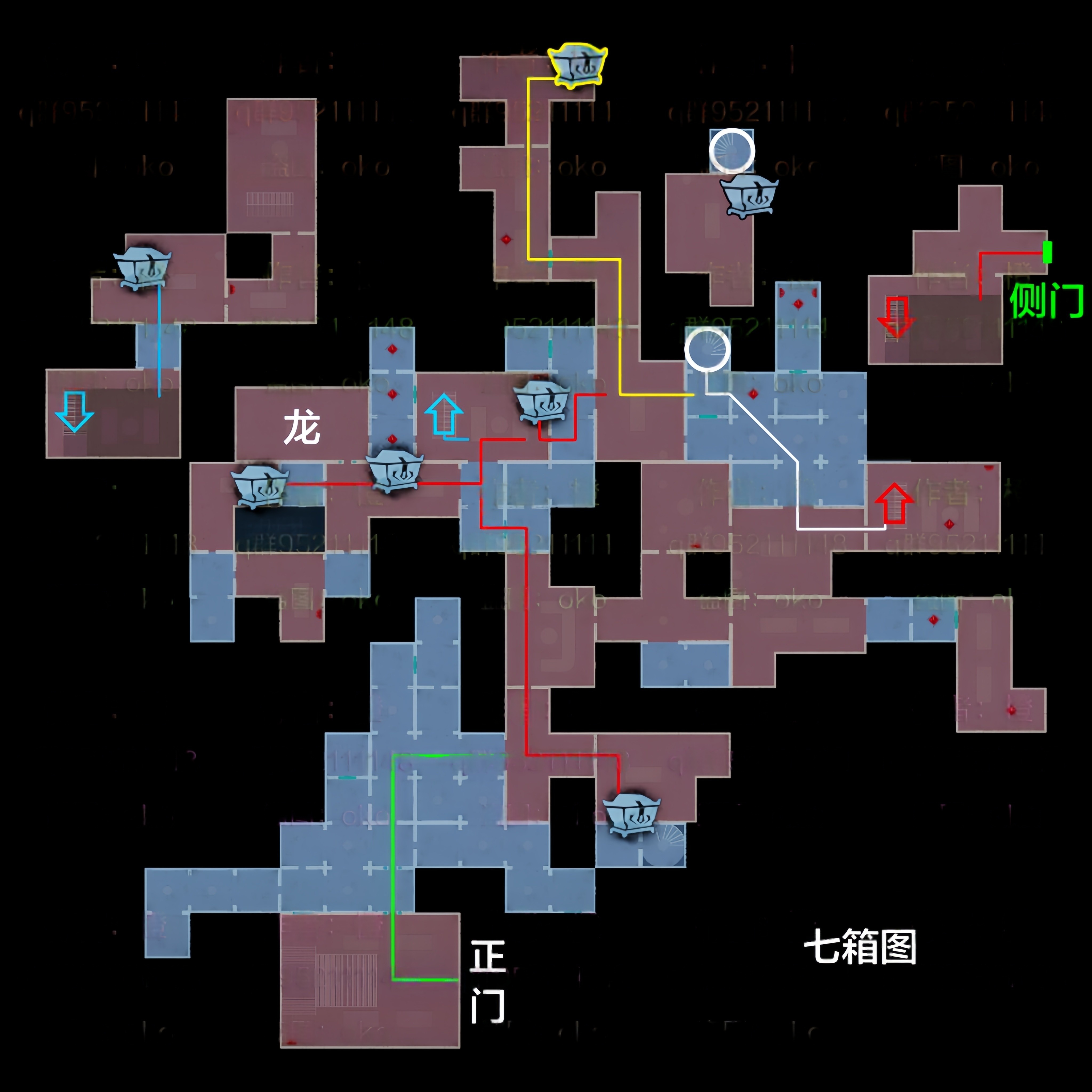 超自然行动组精绝古城极限┻型地图小抄(图6)