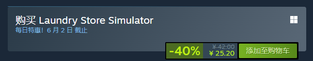 《洗衣店模拟器》Steam史低价格全解析(图1)