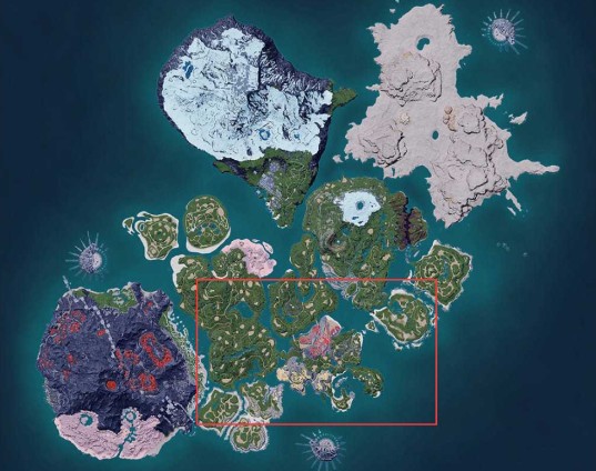 幻兽帕鲁家园选址指南：新手友好区，资源丰富不踩坑！