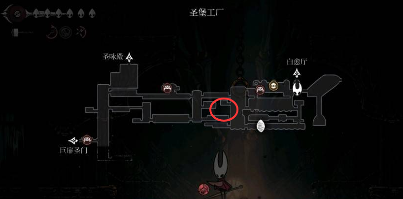 《空洞骑士丝之歌》建筑师区域返回：3步轻松回厂，不绕路！