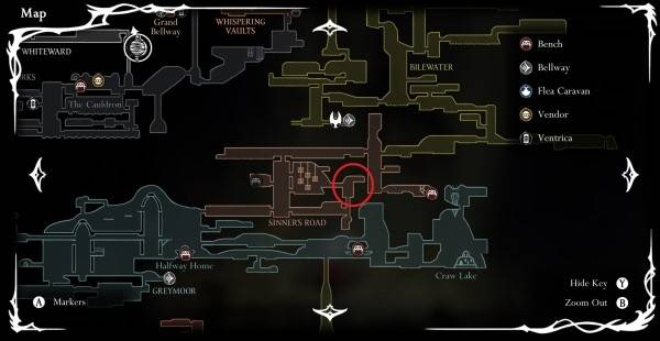《空洞骑士丝之歌》纺络珍馐:5种稀有美食收集全攻略,挑战性十足!(图6) 《空洞骑士丝之歌》纺络珍馐:5种稀有美食收集全攻略,挑战性十足!(图6)