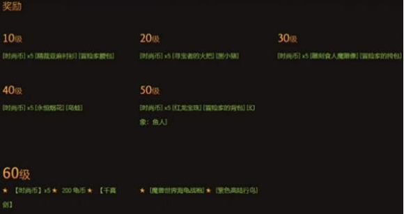 魔兽世界乌龟服正义的试炼奖励全览(图1)