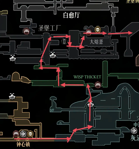空洞骑士丝之歌 | 纺络珍馐跑图优化方案