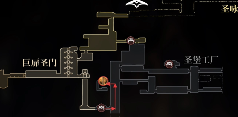探索《空洞骑士丝之歌》——圣堡工厂地图获取指南