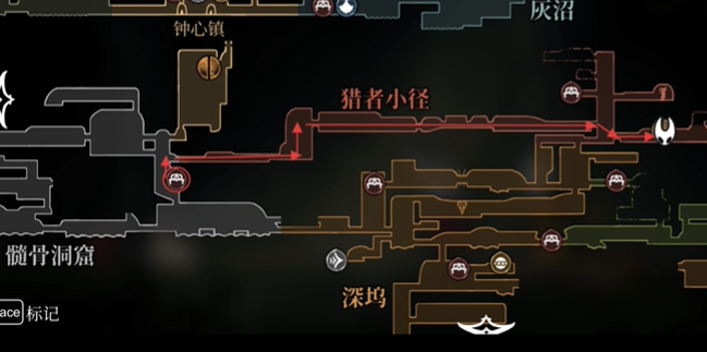 《空洞骑士丝之歌》获取猎者小径地图的方法