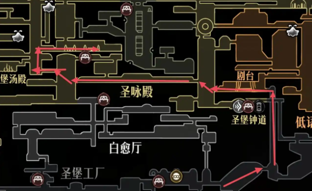 空洞骑士丝之歌 | 纺络珍馐跑图优化方案(图2)