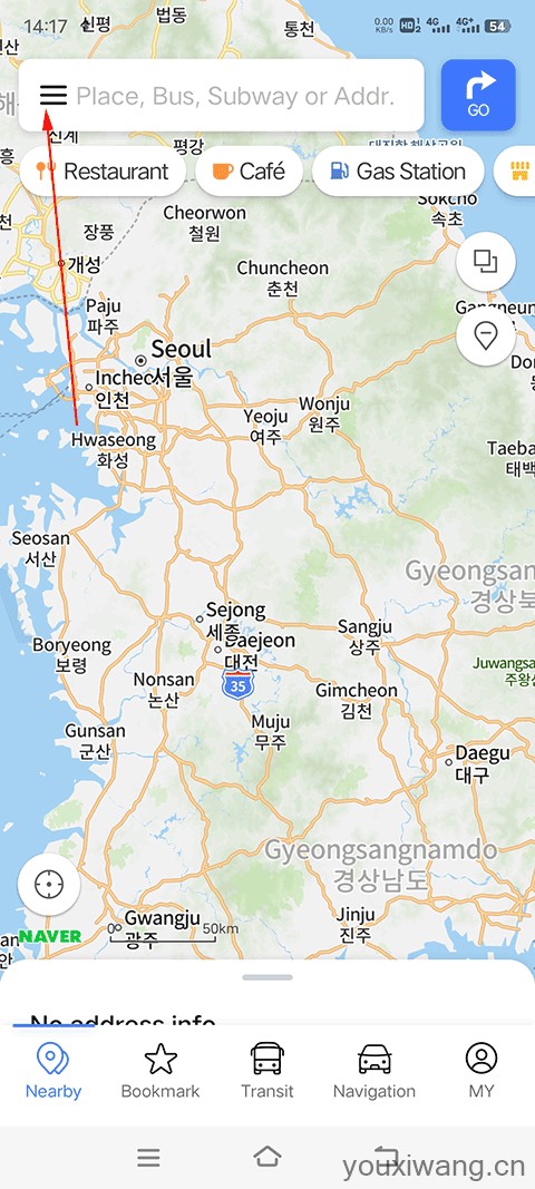 NAVER地图(图1)
