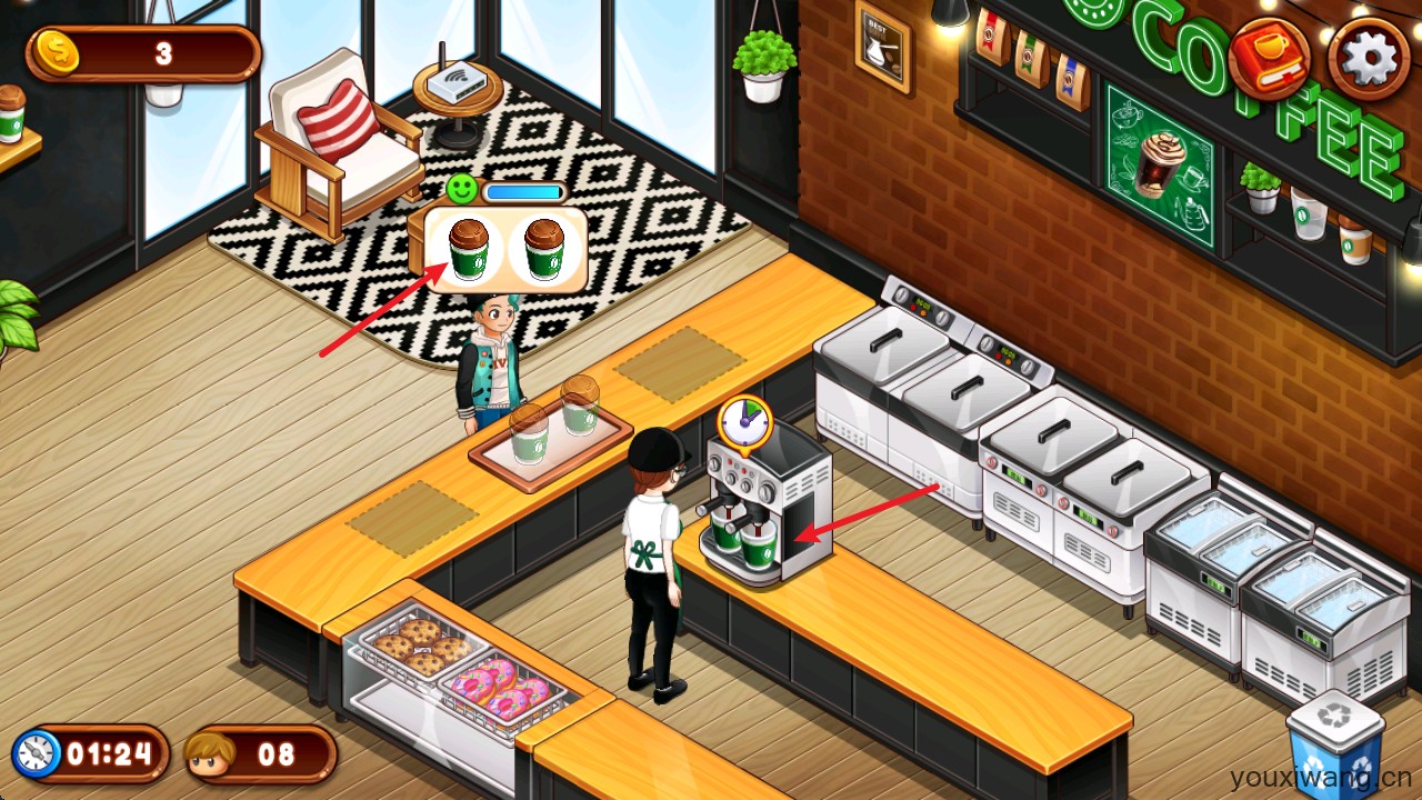 咖啡厅大作战烹饪餐厅(图4) 咖啡厅大作战烹饪餐厅(图4)