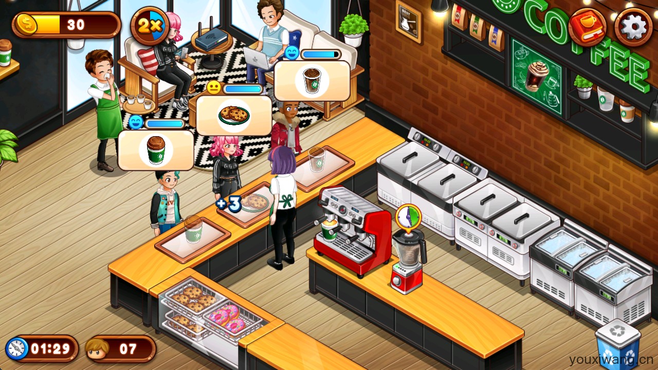 咖啡厅大作战烹饪餐厅(图1) 咖啡厅大作战烹饪餐厅(图1)